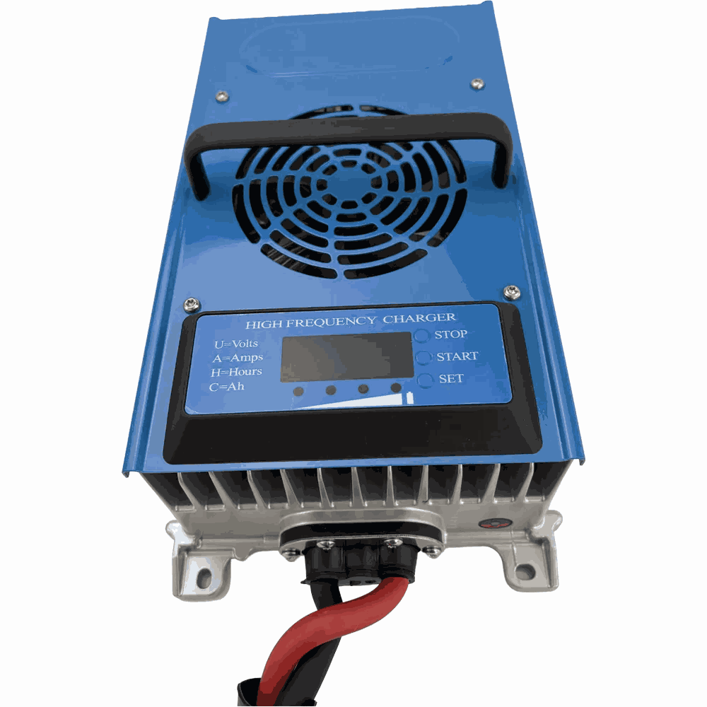 BS3000A-24100 Industrial Battery Charger - Rear View
