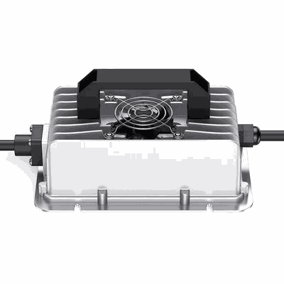 BS600A-2420 Industrial Battery Charger - Top View