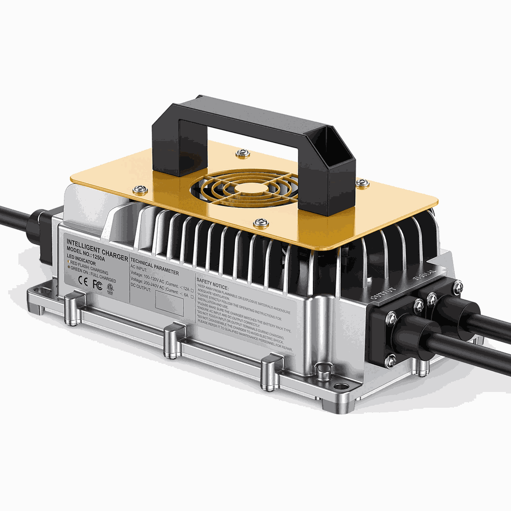 BS1250A-2430 Industrial Battery Charger - Top View