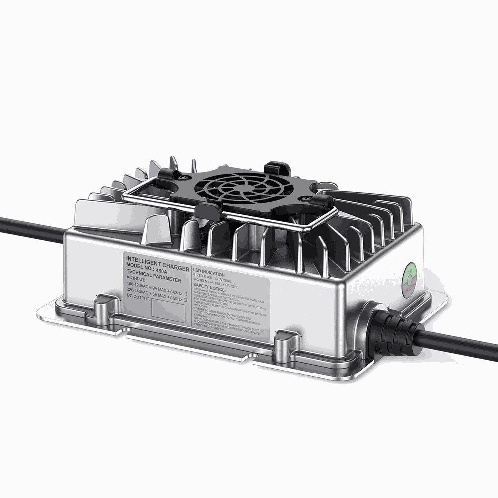 BS450A-3610 BS450A-3610 Industrial Battery Charger - Front View - Professional Industrial Charging Solution