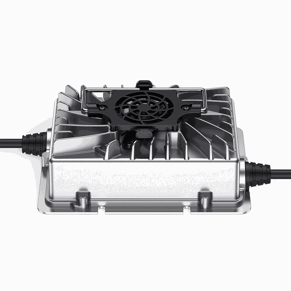 BS450A-3610 Industrial Battery Charger - Side View