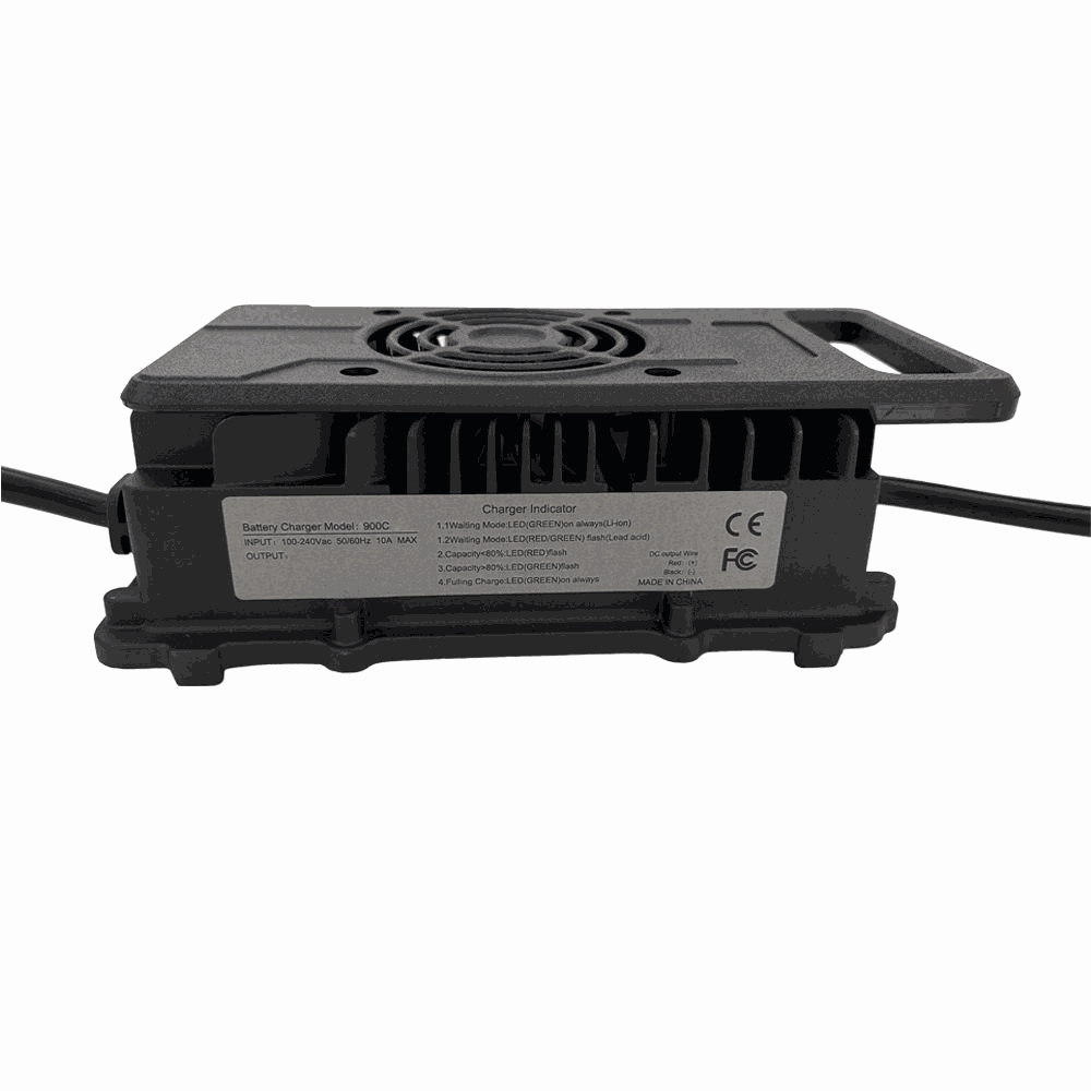 BS900C-3615 Industrial Battery Charger - Side View