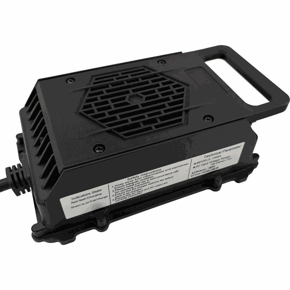 BS1350A-7215 BS1350A-7215 Industrial Battery Charger - Front View - Professional Industrial Charging Solution