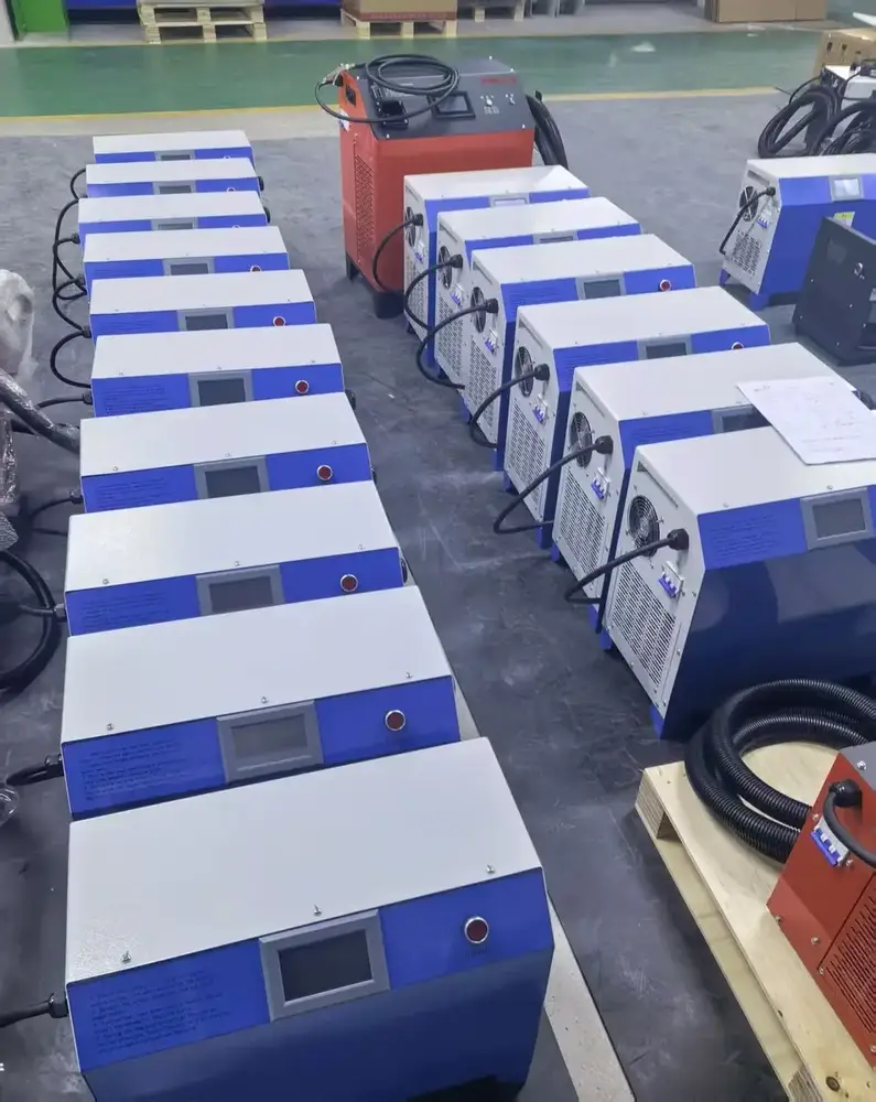 High Power Lithium Battery Charger with Touch Screen Panel for Forklift